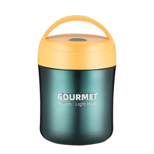 Bouteille d'eau isolée sous vide en acier-Milo Jaune