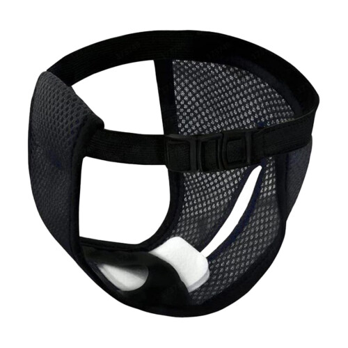 Couche réutilisable pour chien, pour la gestion du Cycle-Noir XL
