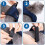 Couche réutilisable pour chien, pour la gestion du Cycle-Noir XL 7