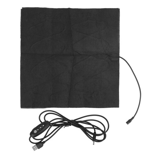 Comfortable 30x30cm USB Heating Pad - Adjustable Temperature Versatile Use 1