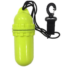 Heavy Duty Waterproof Divers Egg Dry Box Cylindrical Dry Box With Clip For Diving And Snorkeling