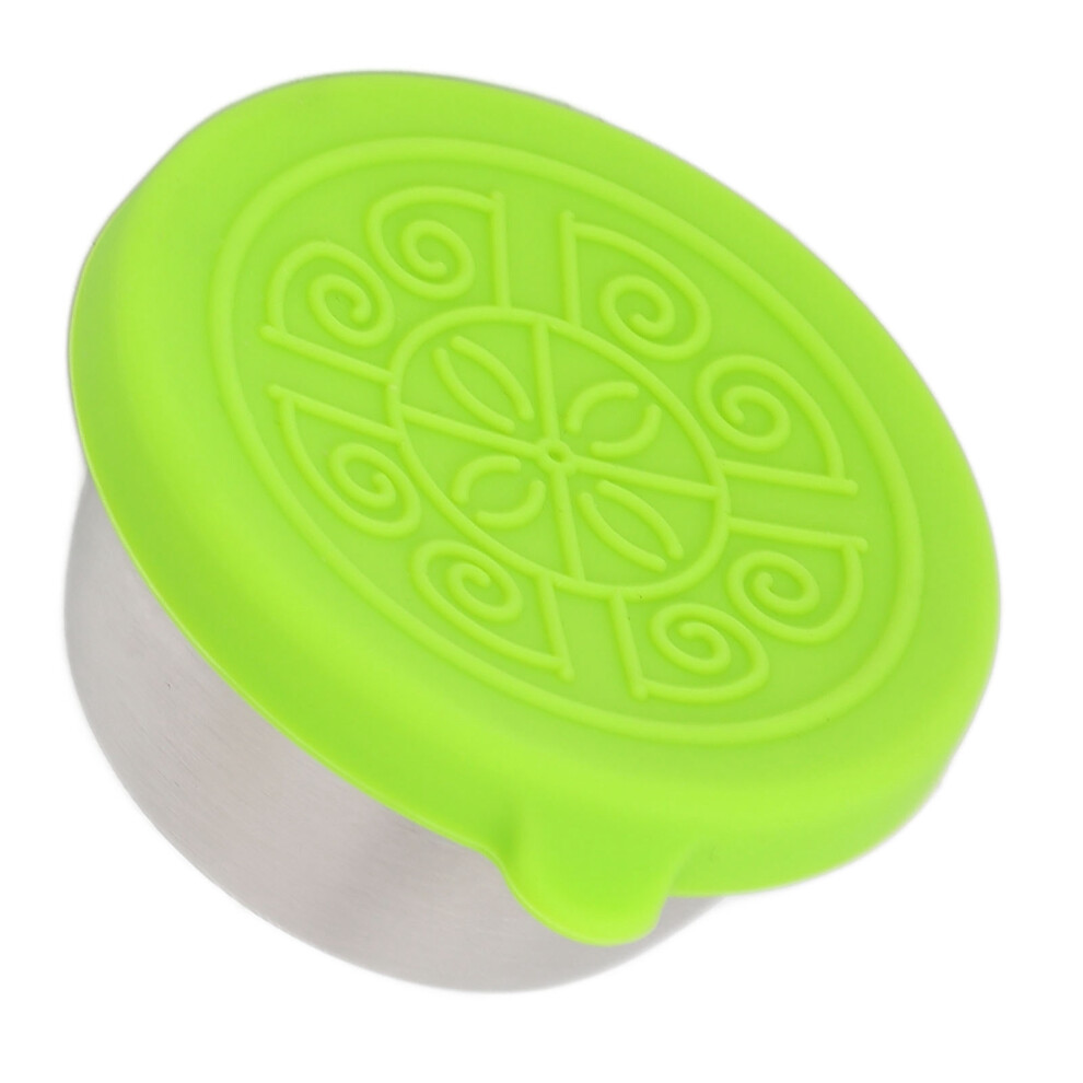 Eco-Friendly 50ml Stainless Steel Essential Oil Cup with Green Lid