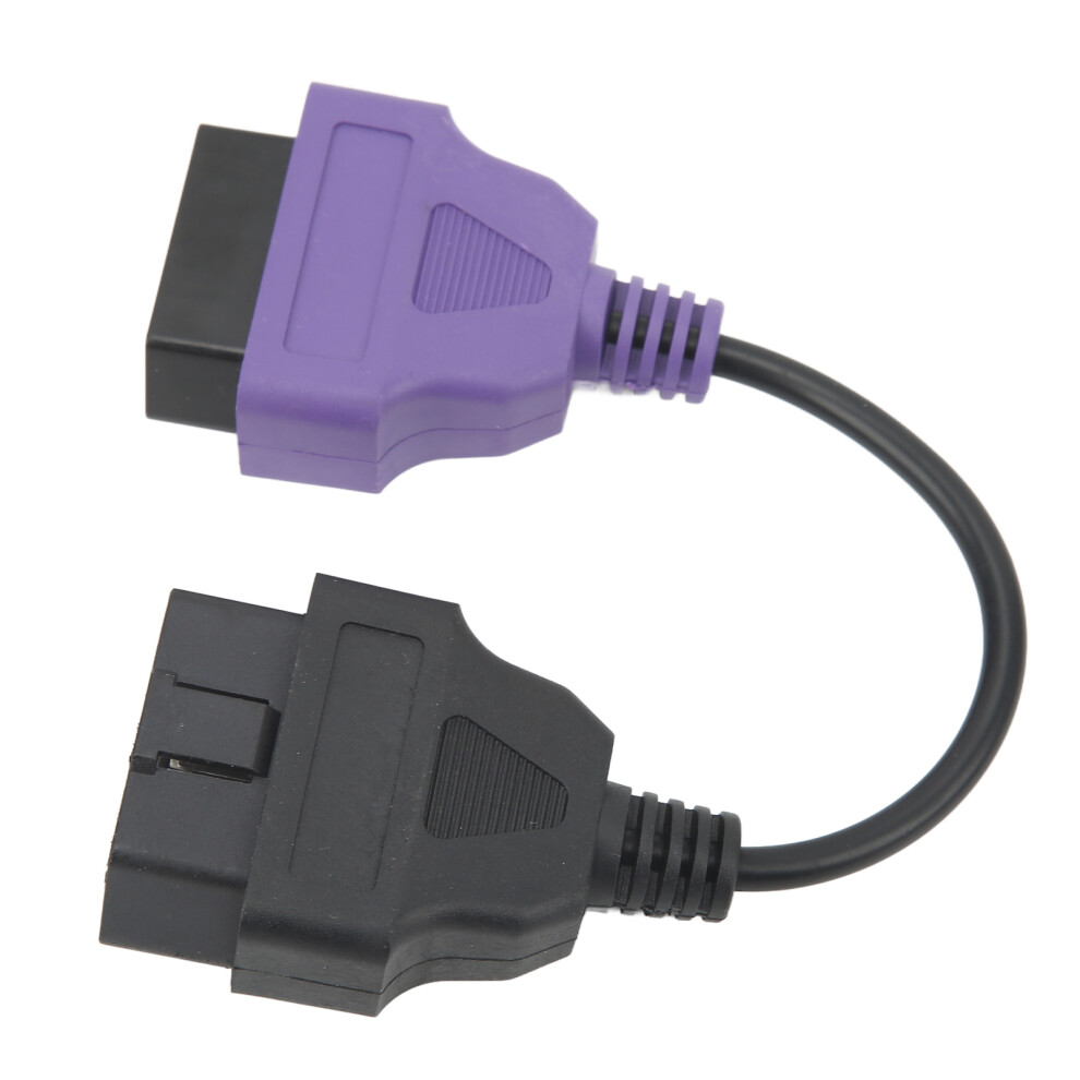 Obd2 Diagnostic Cable For Fiat High Accuracy Replacement Connector Purple 7891356512124