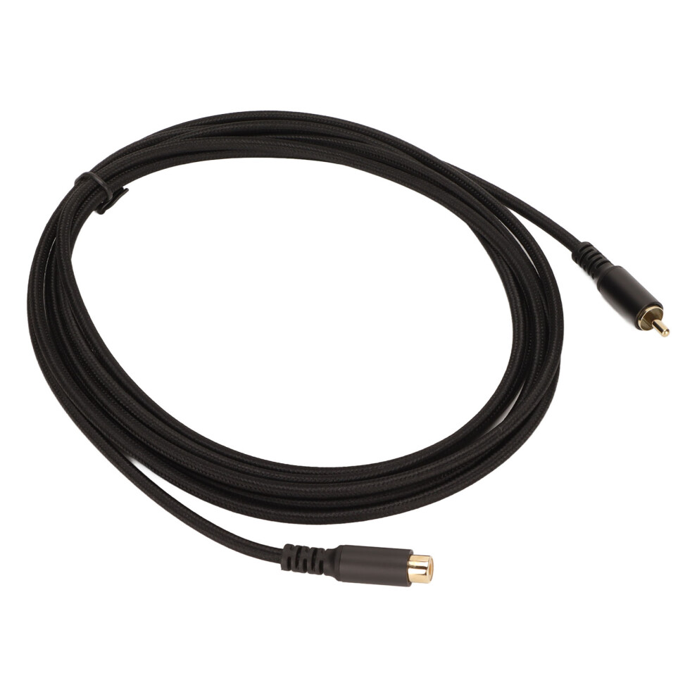 9.8Ft Rca Male To Female Extension Cable For Dvd Hdtv Av Systems 5001356512327