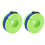 Mini Handheld Fan 2000mAh Battery 6 Inch Size Bright Blue Color 1
