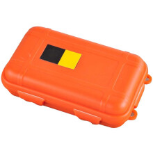 Outdoor Waterproof Shockproof Storage Survival Container Airtight Case Carry Box Model Color Orange Portable