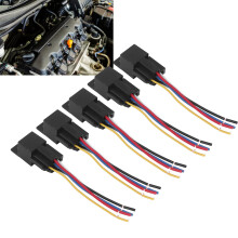 5 Stück 12V 40A Relais JD1914, 5-Pin Kupfer-ABS-Gehäuse