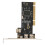 PCI Express Firewire Card 1394 Adapter for External IEEE High Speed Data 5