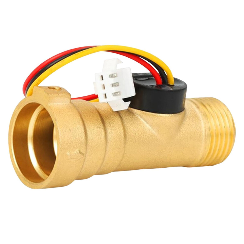 Water Flow Sensors Gold Brass 2Gwh-24 For Gswh-2 Easy Installation Professional Accurate 9067246406066