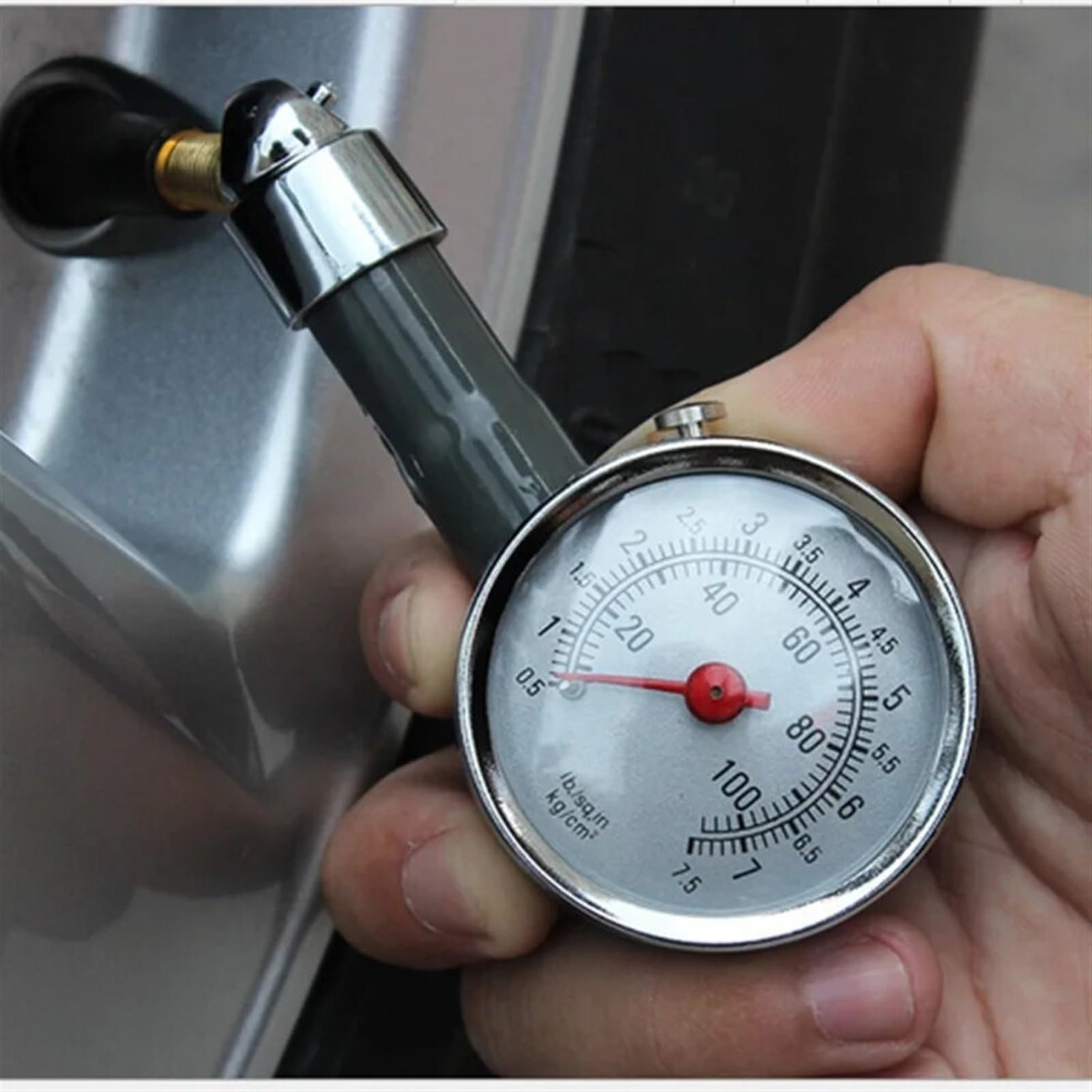 Tire Pressure Gauge Universal Meter Tyre Air Pressure Tester For Car Auto Motorcycle Truck Bike Vehicle 1Pcs 9084446697384