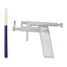 Professional Reusable Steel Ear Piercing Gun for Home & Salon Use