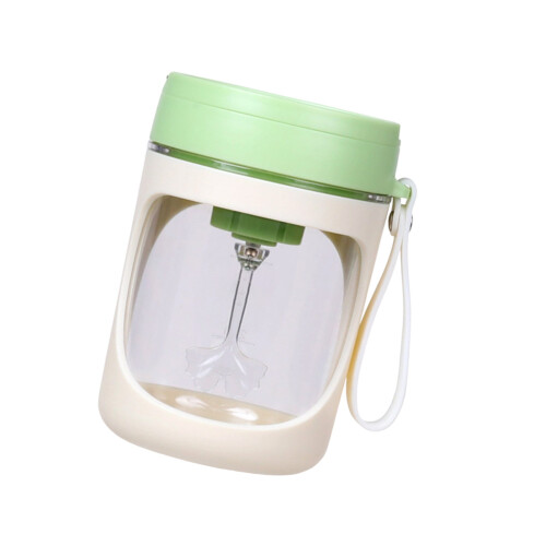 Coffee Stirrer Cup Quick Mixing Easy Cleaning Lightweight-Green