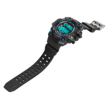 Kinder-Sport-LED-Digitaluhr 56 mm Leuchtend Stoßfest mit Kalender