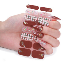 Christmas Nail Stickers Manicure Decals Nail Art-ZE0642
