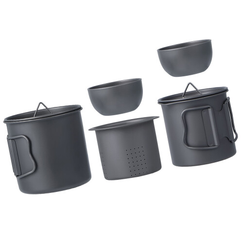 Space Saving Metal Teas Set 5 Piece Outdoor Essential Quick