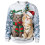 Pull de noël décontracté pour femmes, avec imprimé-Style 7M 1