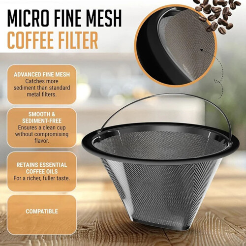Permanent Efficient Coffee Meshes Filter For KBGV-Single layer 1
