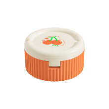 Miniature Detachable Medicine Box and Foldable Travel-Orange