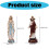Harz-Christus-Jesus-Figur, 13,5 cm hoch,-Stil B 3