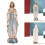 Harz-Christus-Jesus-Figur, 13,5 cm hoch,-Stil B 2