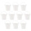 10St Mini Zinblech Eimer Premium Balkongarten Wohnaccessoire Minieimer 1