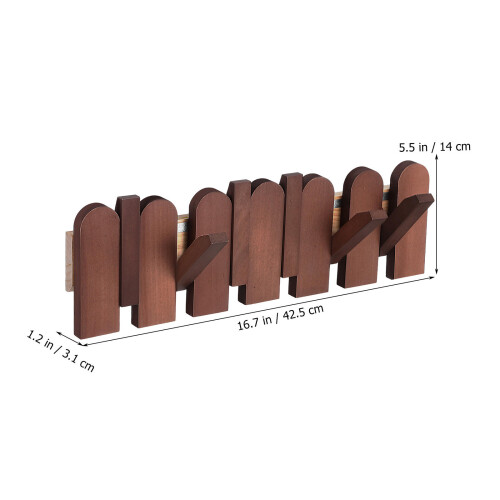 kleiderhaken mit klaviertasten-design für eingangsbereich 2