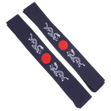 2Stk Japanese Stirnband Bushido Stirnband Sportstirnband Laufstirnband