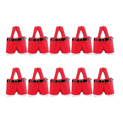 10lots Nonwoven Fabric Bottle Bag-small trouser pocket