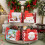 Decorative Christmas Cookie Tin Metal Storage Container for-Elk 3
