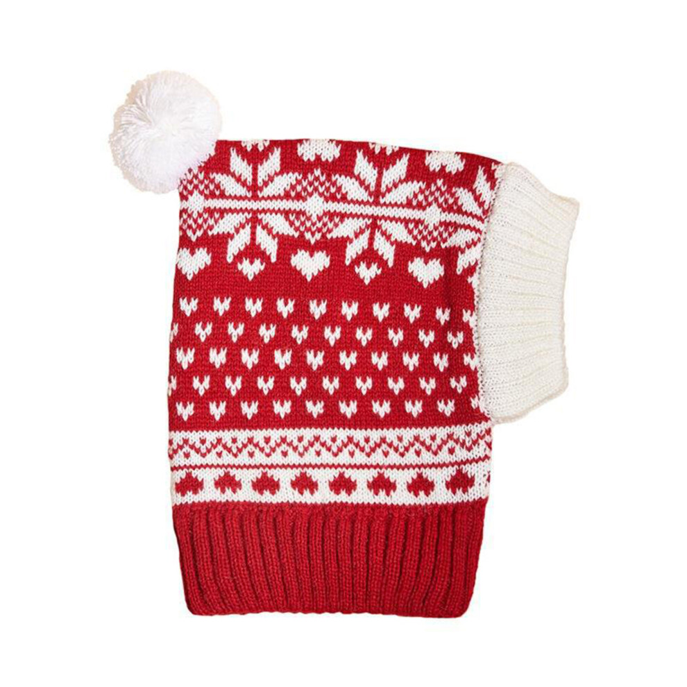 Holiday Cheer Christmas Dog Hat Knitted Pet Accessory-red 2 L-image-OPC-PMH7KGY-NEW