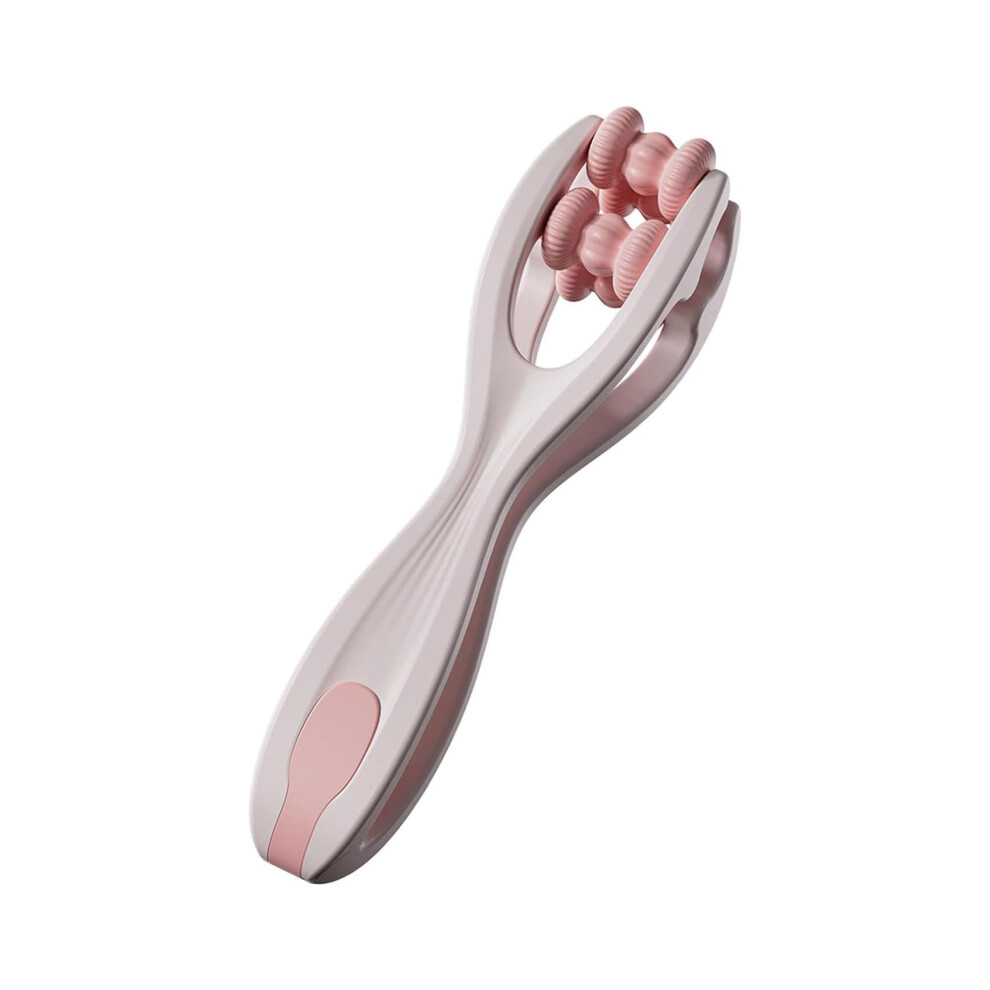 Pink Hand Roller Massager Finger Massager For Fatigue Relief And Blood Circulation For Fingers Back And Wrists One Size