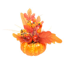 1St Künstliche Granatapfel-Ahornblatt- Für Herbstdekoration