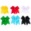 6St Bogen Haargummis Große Cheer Bows Haarseile Für 4