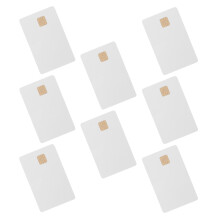 8Stk Weiße Karten Mit Chip Leere Intelligente Schlüsselkarte Zubehör