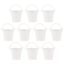 10 mini- -eimer metall, - und gartendeko