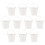 10St Mini Blech Eimer Premium Balkon Garten Wohnaccessoire Mini Eimer 1