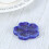 6 Stuks Eetstokjeshouder Keramisch Donkerblauw 7