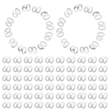 1200 Nummer 60 Pailletten Konfetti Silber Für
