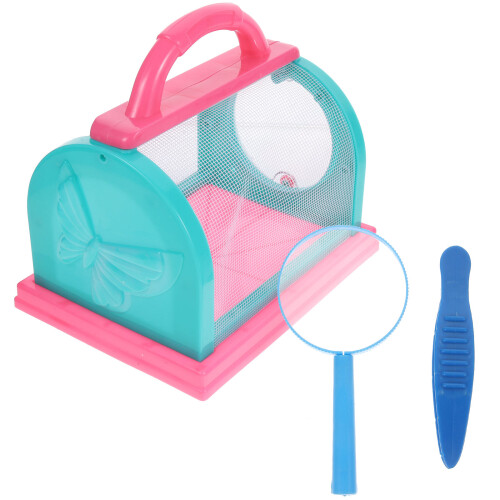 1 Set Handheld Insectenkooi Draagbaar Buiten Gebruik 2