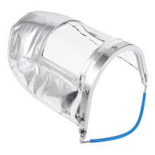 transparant hittebestendig gezichtsscherm met aluminiumfolie voor lassen
