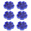 6 keramische eetstokjeshouders donkerblauw 1