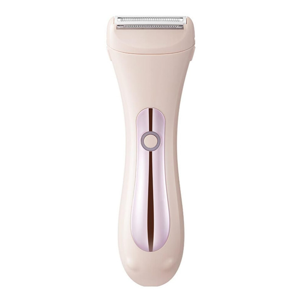 2in1 Electric Bikini Trimmer For Women, Wet/Dry Shaver, Pubic Area Hair Removal, Face And Legs, Pink