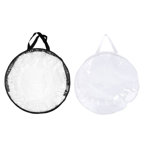 Christmas Wreath Storage Bag Round Clear-White diameter 61cm 1