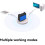 RS485 to Ethernet Serial Port Server Modbus IP 600bps-921600bps Industrial IoT Communication Server 4