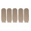 Breathable Elastic Stump Socks Set 5pcs Cotton for Amputees Size M 1