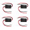 4er Set Lichtblitzmodul-Controller – 12V DC, 2A, ABS, 49,5x27,5x14mm 13