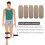 Breathable Elastic Stump Socks Set 5pcs Cotton for Amputees Size M 4