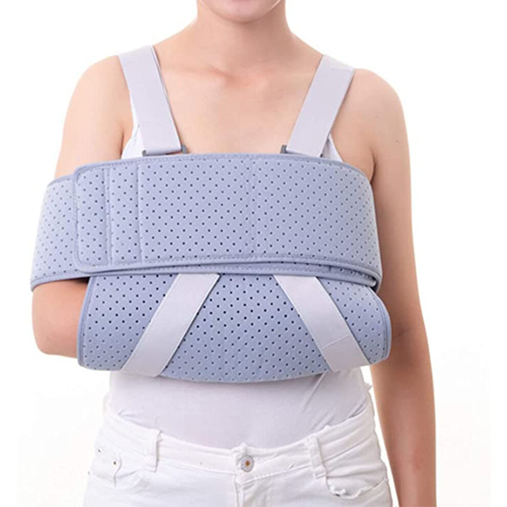 Arm Sling, Adjustable Shoulder Immobilizer, Breathable Shoulder Support Brace, Universal Size, For Injured Arm
