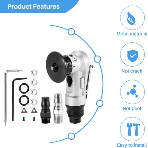 Manual Pneumatic Chamfering Machine 45 Degree Chamfer Tools Linear Chamfering Tools Arc Corner Deburring Kit 1