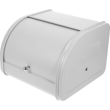 Bread Bin Farmhouse Metal Loaf Holder Container